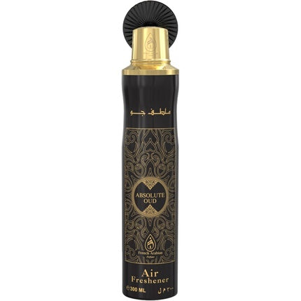 Absolute Oud Air Freshener by French Arabian Perfume 300ml Authentic Arabic Fragrance with Saffron Oud Patchouli Musk Long-Lasting Ozone-Friendly CFC Free Made in UAE Online