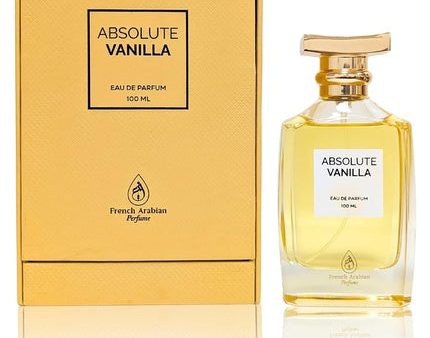 Absolute Vanilla Perfume 100ml Unisex Amber Vanilla Perfume for Women and Men Woody Sweet Warm Vanilla Scent For Sale