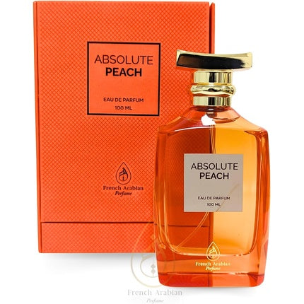 Absolute Peach Perfume 100ml EDP Unisex Fragrance with Bitter Peach Scent Long Lasting Perfect for Peach Lovers Warm Weather Online Hot Sale