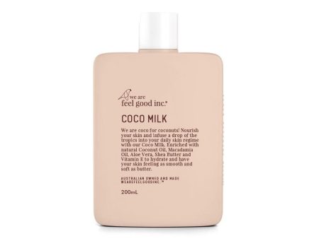 We Are Feel Good Inc. Coco Milk Moisturiser 200ml Supply