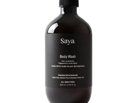 Saya Lime & Lemongrass Body Wash 500ml Online Hot Sale