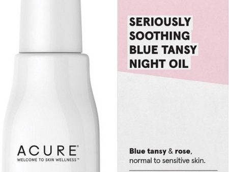 ACURE Seriously Soothing Blue Tansy Night Oil 30ml Hot on Sale