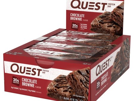 Quest Bars Chocolate Brownie 12x60g Online now