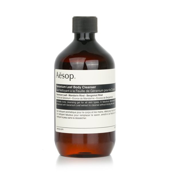 Aesop Geranium Leaf Body Cleanser (Refill)  500ml 16.9oz For Sale