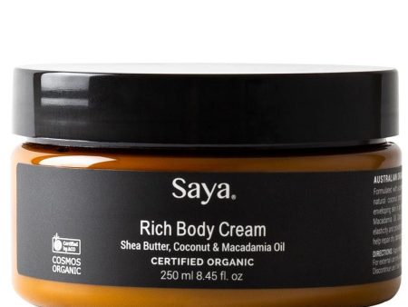 Saya Rich Body Cream 250ml For Cheap