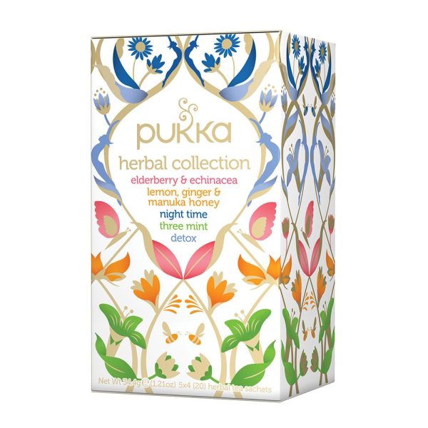 Pukka Herbal Collection (5 Flavours) X 20 Tea Bags Fashion