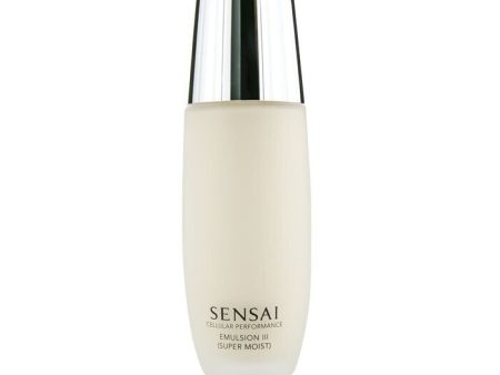 Kanebo Sensai Cellular Performance Emulsion III - Super Moist (New Packaging) 100ml 3.4oz For Sale