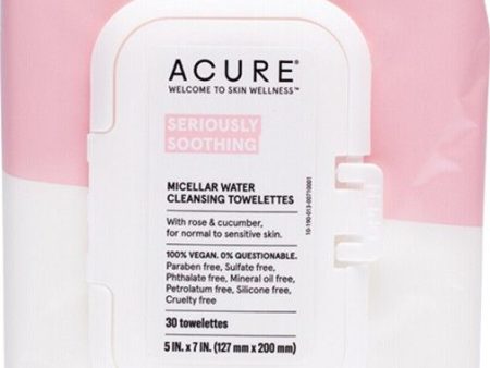 ACURE Seriously Soothing Micellar Water Towelettes X30 Cheap