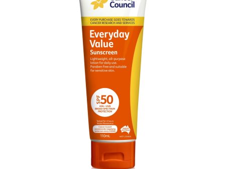 Cancer Council Everyday Value Sunscreen SPF50 110ml Online Hot Sale