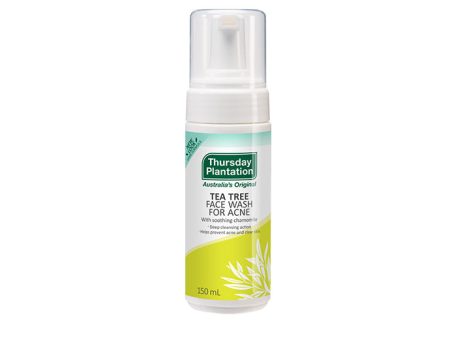 Thursday Plantation Tea Tree Face Wash For Acne 150ml Hot on Sale