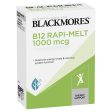 Blackmores B12 Rapi-Melt 1000Mcg 60 Tablets on Sale