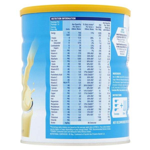 Sustagen Hospital Formula Banana 840g Hot on Sale