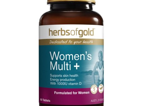 Herbs of Gold Women s Multi + 60 Tablets For Cheap