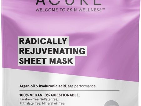 ACURE Radically Rejuvenating Sheet Mask 20ml Online Sale