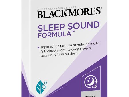 Blackmores Sleep Sound Formula 30 Tablets Discount