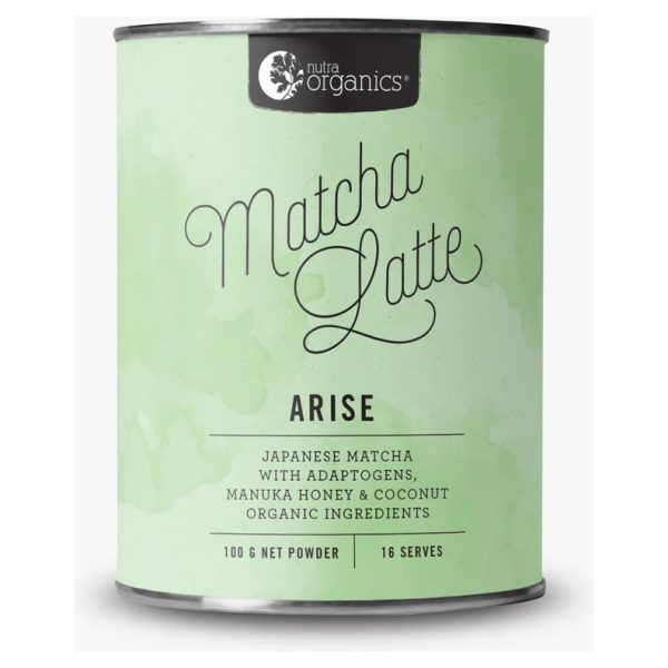 Nutra Organics Matcha Latte 100g on Sale