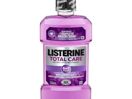 Listerine Total Care Mouthwash 500ml Online Hot Sale