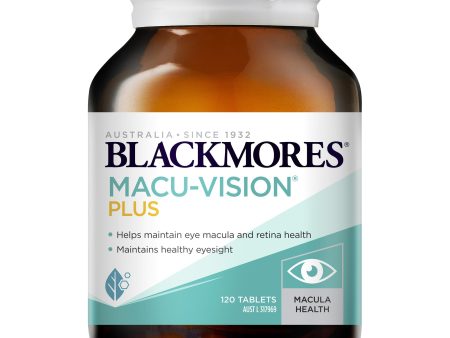 Blackmores Macu Vision Plus 120 Tablets Fashion