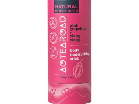 Aotearoad Natural Body Moisturising Stick Pink Grapefruit + Ylang Ylang 60g Online Sale