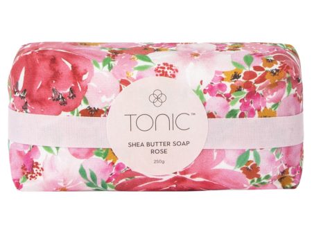 Tonic Shea Butter Soap Flourish Pink 250g For Discount