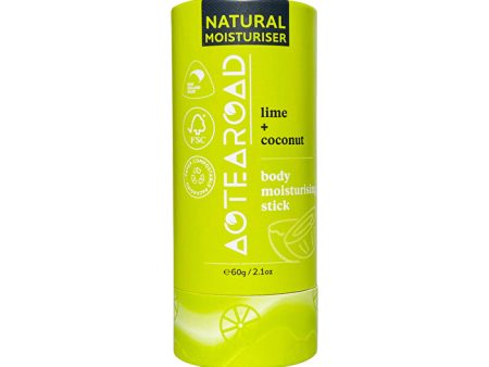 Aotearoad Natural Body Moisturising Stick Lime + Coconut 60g Online