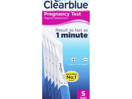 Clearblue Visible Rapid Detection Test 5 Pack Online now