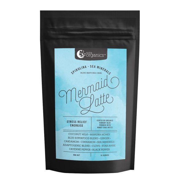 Nutra Organics Mermaid Latte 90g Powder For Discount