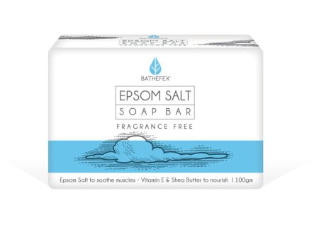 Bathefex Epsom Salts Soap Bar - Fragrance Free Online