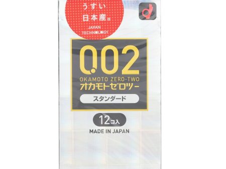 Okamoto Okamoto 0.02 Zero Two Condom (Standard)  12pcs Supply