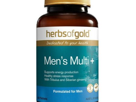 Herbs of Gold Men s Multi + 30 Tablets Online Sale