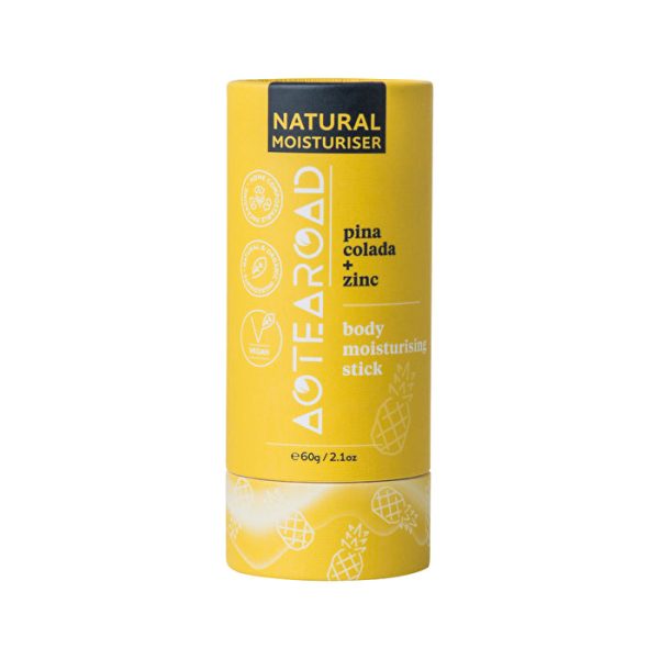 Aotearoad Natural Body Moisturising Stick Pina Colada + Zinc 60g Online