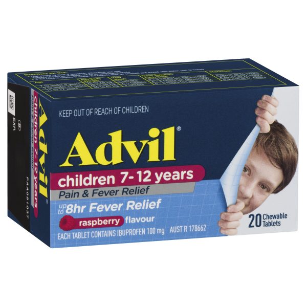 Advil Chewable 7-12 Years 20 Tabs For Cheap