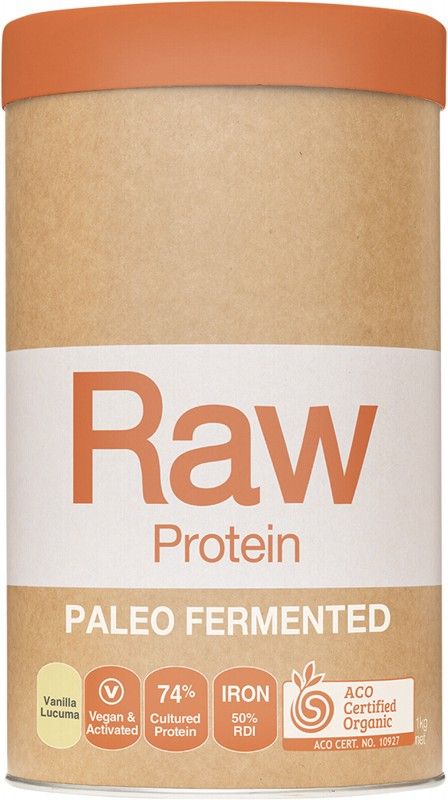 Amazonia Raw Protein Paleo Fermented Vanilla Lucuma 1 kg For Discount