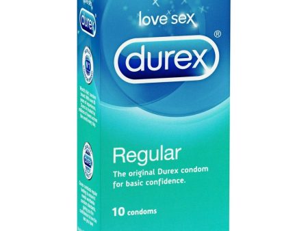 DUREX Regular Condoms 10 Pack Fashion