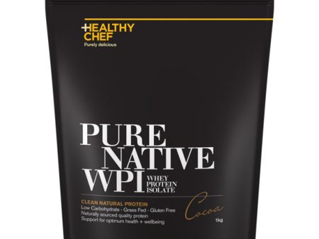 The Healthy Chef Pure Native WPI Natural 1kg Sale