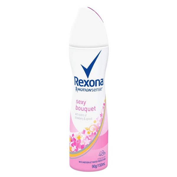 Rexona Antiperspirant Aerosol Deodorant Sexy Bouquet 150ml Online