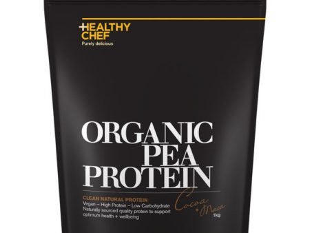 The Healthy Chef Organic Pea Protein Cocoa + Maca 1kg Supply