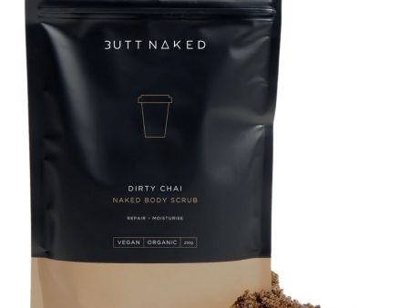 Butt Naked Body Dirty Chai Coffee Scrub 250g Cheap