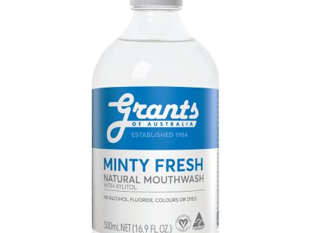 Grants Mouthwash Natural Xylitol 500ml Sale