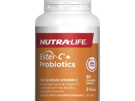 Nutra-Life Ester-C + Probiotics 60 Capsules Supply