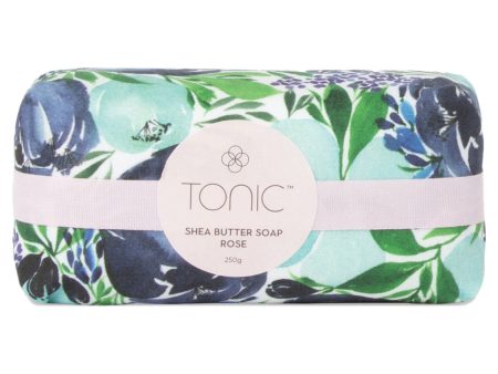 Tonic Shea Butter Soap Flourish Blue 250g For Discount