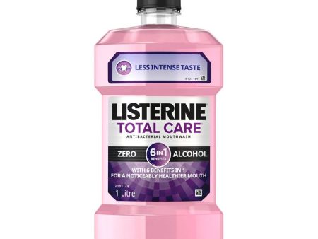 Listerine Total Care Zero Mouthwash 1L Hot on Sale