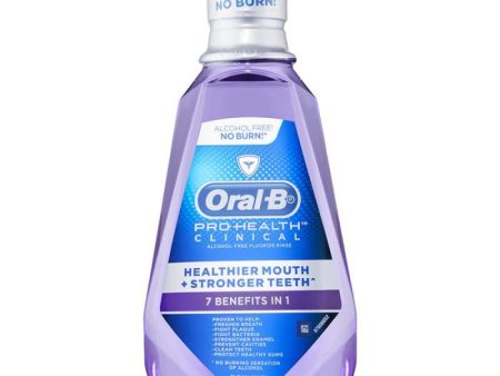 Oral B Mouth Rinse Pro Clinic 1 L For Sale