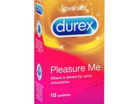 DUREX Pleasure Me Condoms 10 Pack Supply