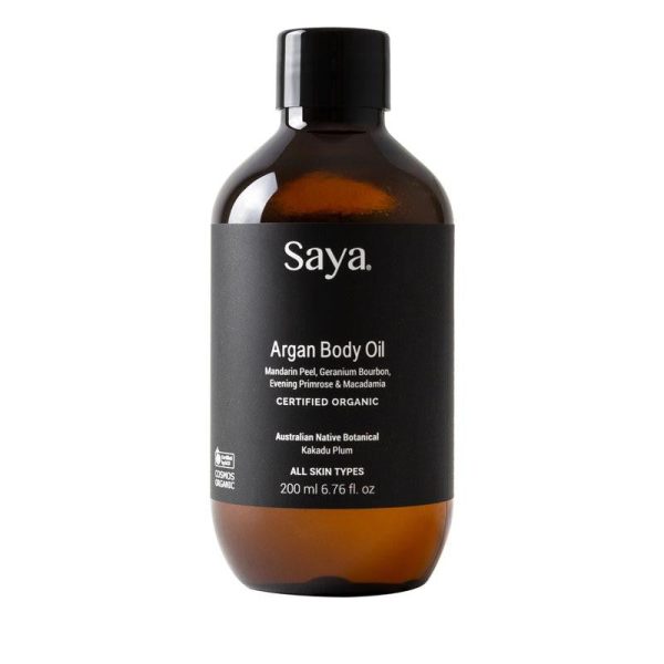 Saya Argan Body Oil 200ml Hot on Sale