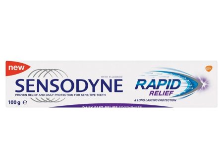 Sensodyne Rapid Relief Toothpaste 100g For Discount