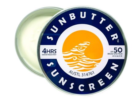 Sunbutter Suncare Sunscreen SPF 50 Tin 100g Hot on Sale