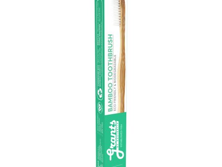 Grants Toothbrush Bamboo Adult Soft 1 Pack Supply