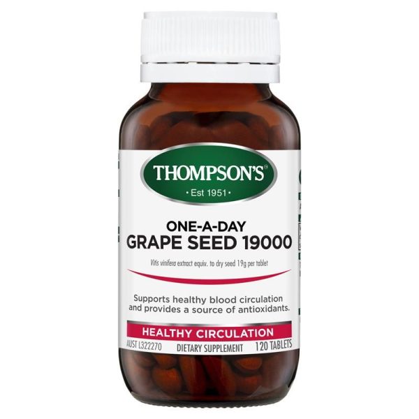 Thompson s One-A-Day Grape Seed 19000mg 120 Tablets For Discount