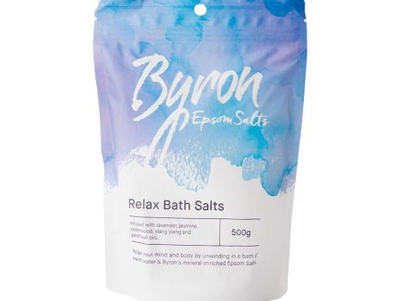 Byron Epsom Salt Relax Bath Salts 500g Fashion